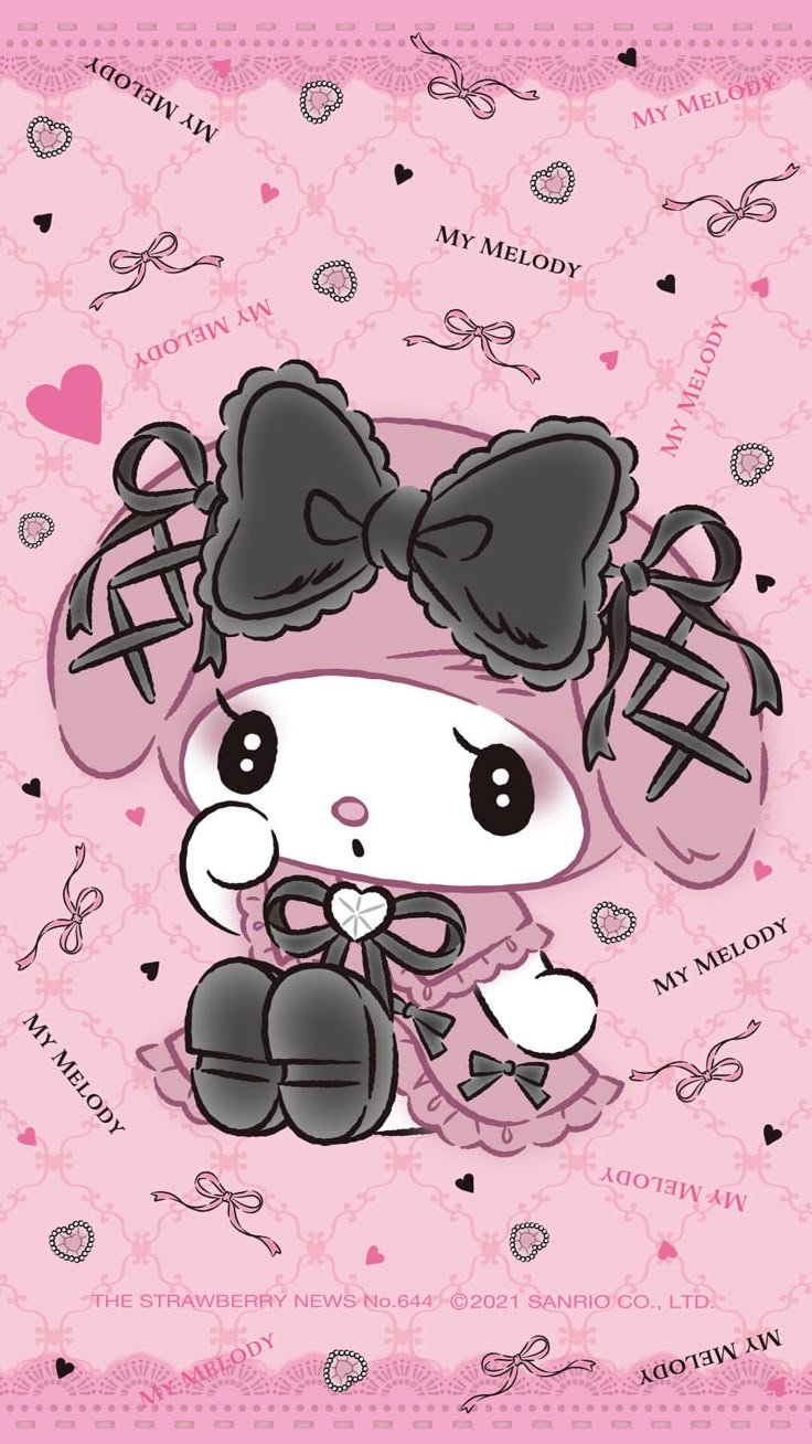 cute my melody wallpaper for computer
