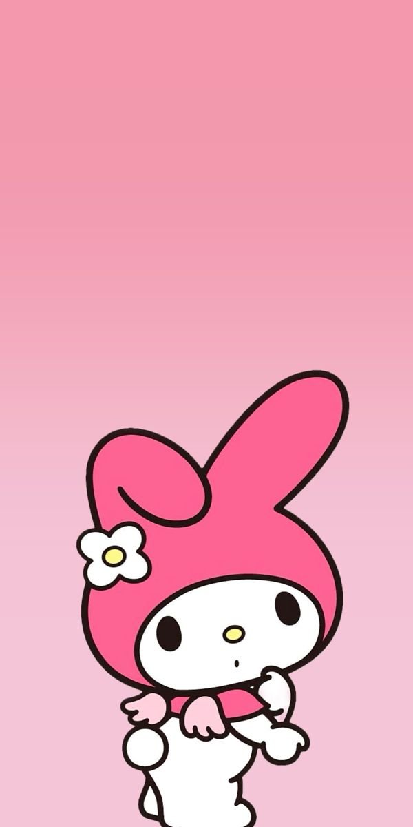 cute pink my melody wallpaper