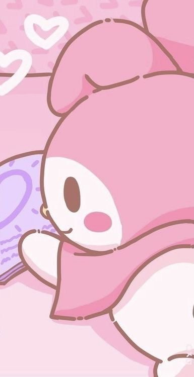 kuromi and my melody wallpaper gif