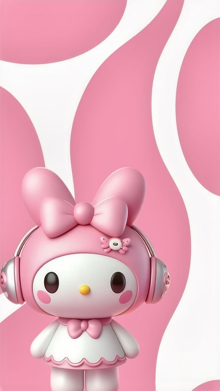 kuromi and my melody wallpaper laptop