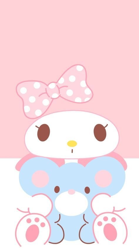 my melody and kuromi wallpaper download