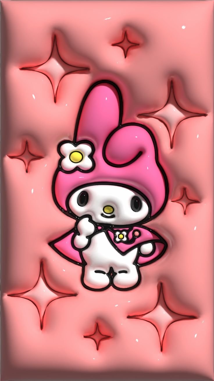 my melody wallpaper acnh