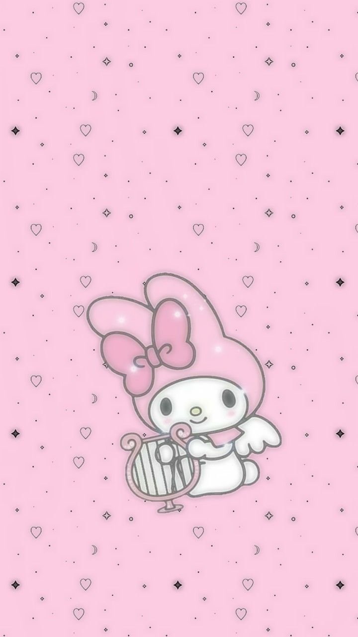 my melody wallpaper background