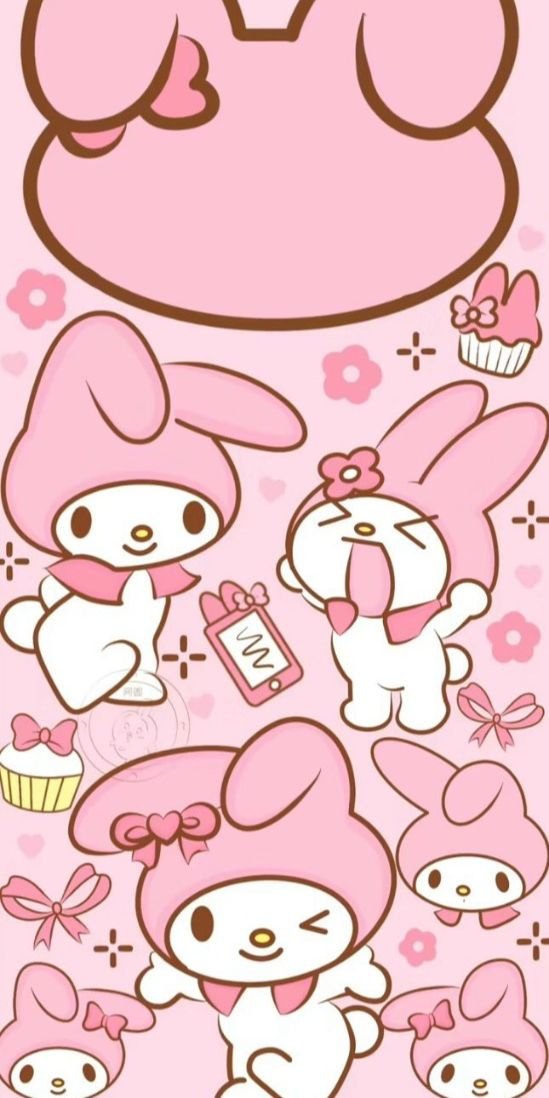 my melody wallpaper bedroom