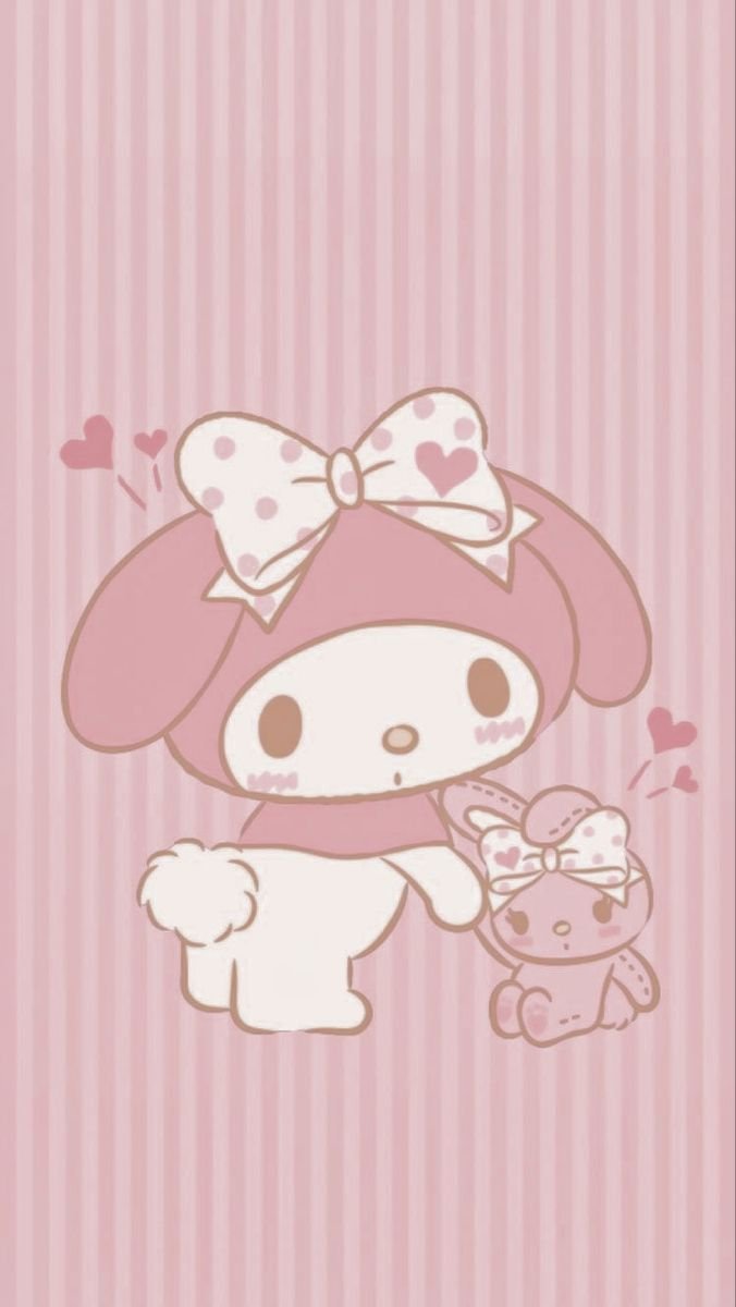 my melody wallpaper cute girl