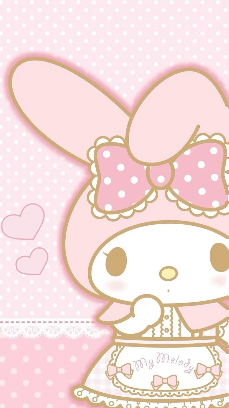 my melody wallpaper valentines day